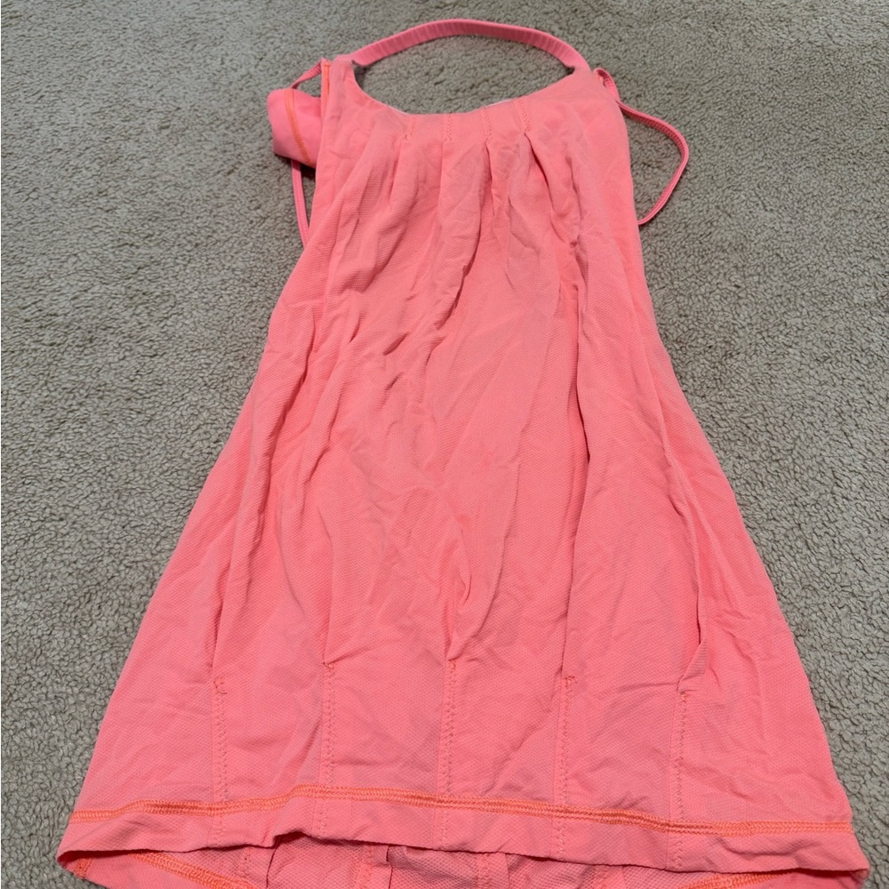 Lululemon Coral Pink Sleeveless althetic top